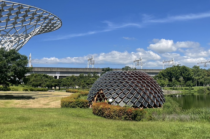 半球造型的太陽能果實！（圖／工研院）