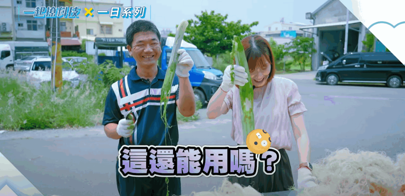鳳梨葉變身紡織新星！